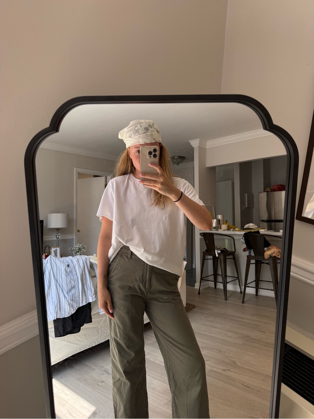 Zara White Oversized T Shirt